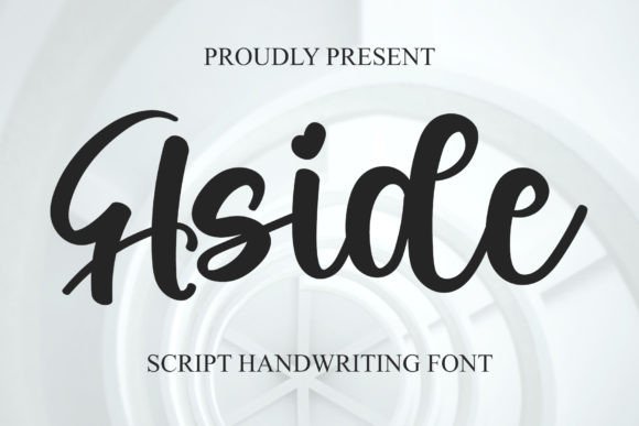 Aside: A Playful Handwritten Font for Creative Makers