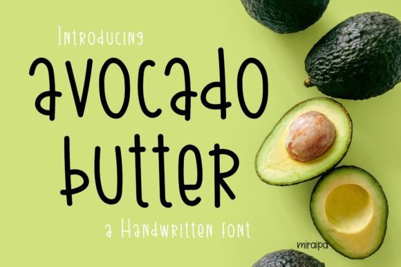 Avocado Butter: A Script Font for Warm, Friendly Web Design