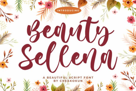 Beauty Sellena: The Font That Elevates Your Campaigns