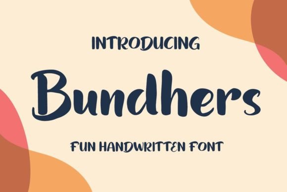 Bundhers: A Bold Handwritten Font for Web Design and Branding
