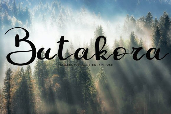Butakora: A Font That Adds Personality to Your Brand