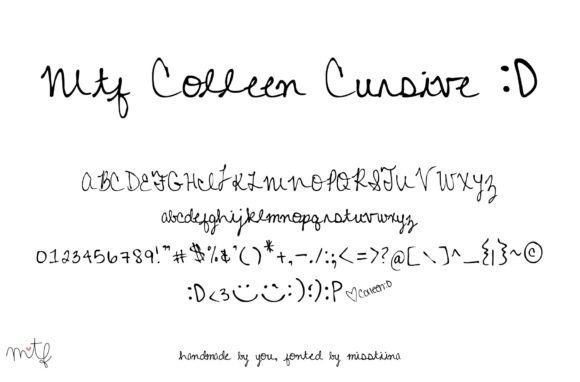 Colleen Cursive: A Princess-Inspired Font for Handmade Creators