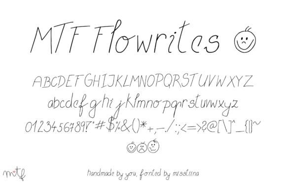 Flowrites: A Vibrant Script Font for Creative Projects