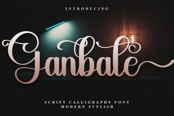 Ganbate: The Font That Elevates Your Brand’s Visual Story