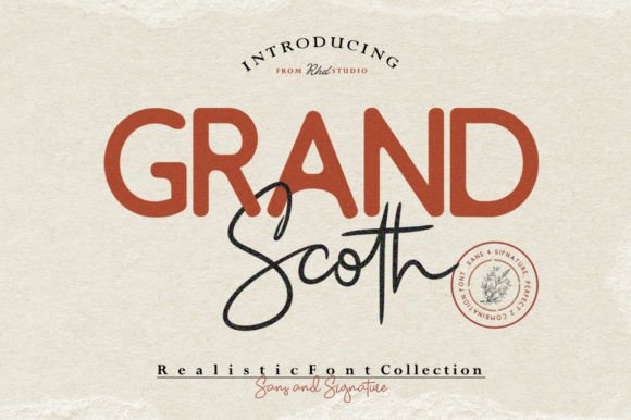 Grand Scoth: A Timeless Script Font for Editorial Design