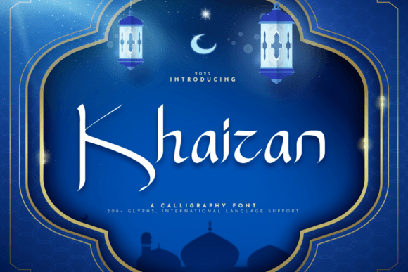 Khaizan: The Unobtrusive Script Font for Campaigns That Speak Clearly