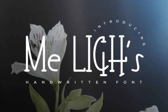 Me Ligh s: A Script Handwritten Font for Branding That Speaks Volumes