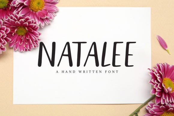 Natalee: A Script Handwritten Font That Elevates Branding and Design