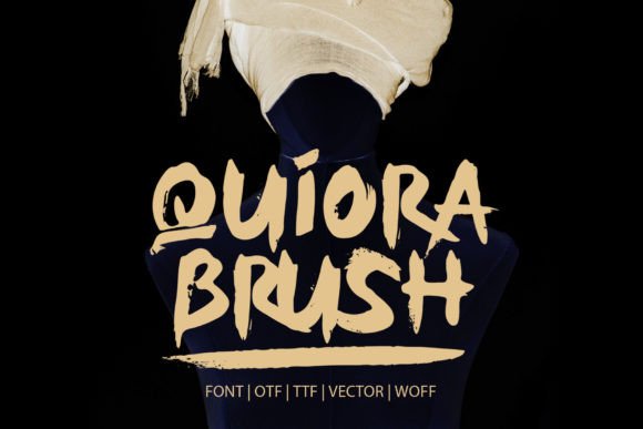 Quiora Brush: A Font That Breathes Life into Editorial Design