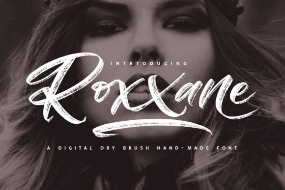 Roxxane: A Script Handwritten Font for Creative Branding