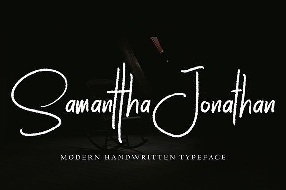 Samanttha Jonathan: A Versatile Script Handwritten Font
