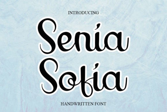 Senia Sofia: A Font That Elevates Your Brand with Elegance and Personality