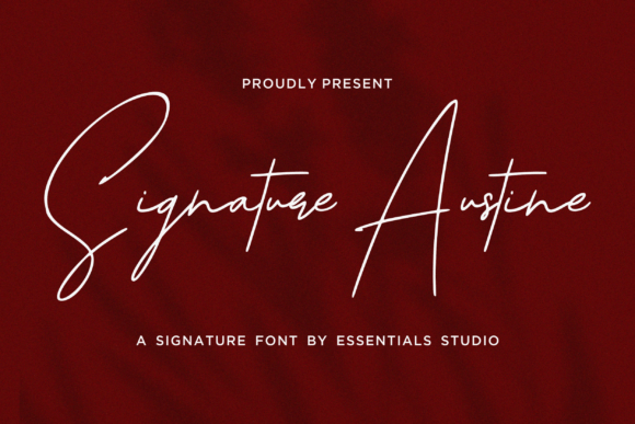 Signature Austine: The Script Font That Elevates Your Campaigns