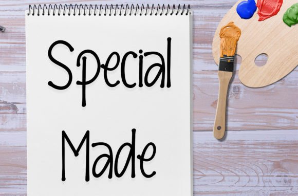 Special Made: A Versatile Script Handwritten Font for Creative Designers