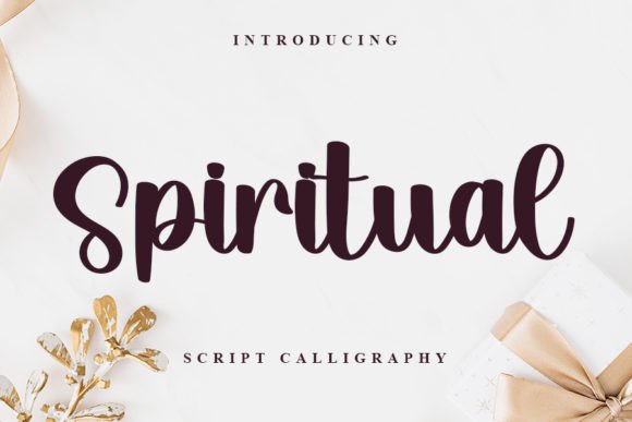 Spiritual: A Handwritten Font for Elegant Editorial Design
