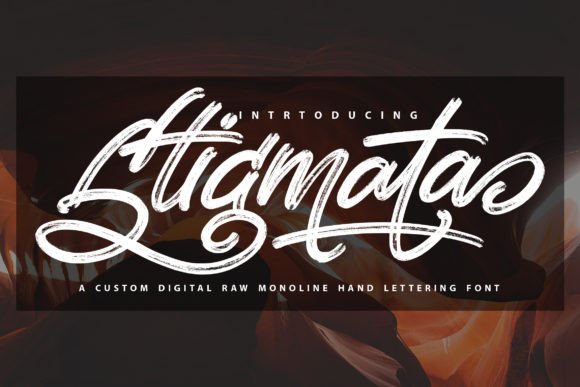 Stigmata: A Modern Handwritten Font for Creative Crafters