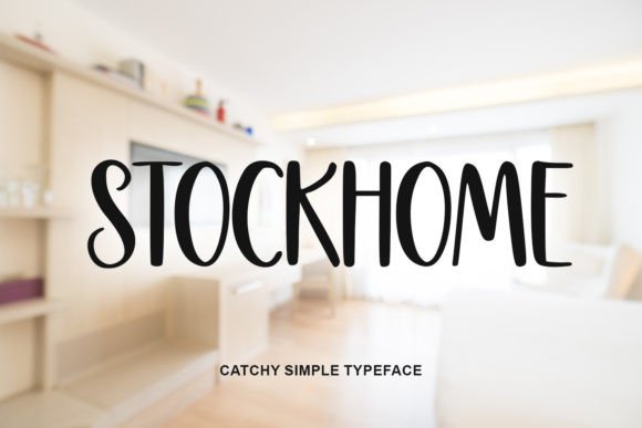 Stockhome: A Script Handwritten Font for Dynamic Web Design