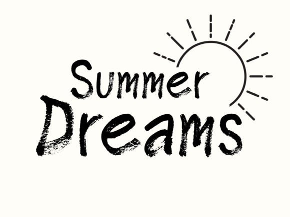 Summer Dreams: A Handwritten Font for Creative Web Design