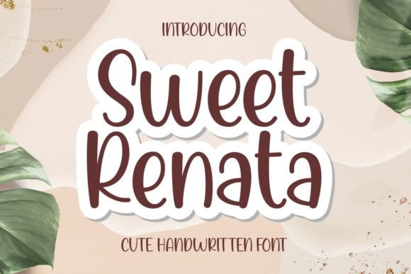 Sweet Renata: The Playful Script Font for Engaging Digital Content
