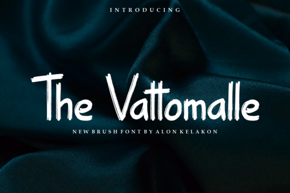 The Vattomalle: A Fresh Handwritten Font for Editorial Design