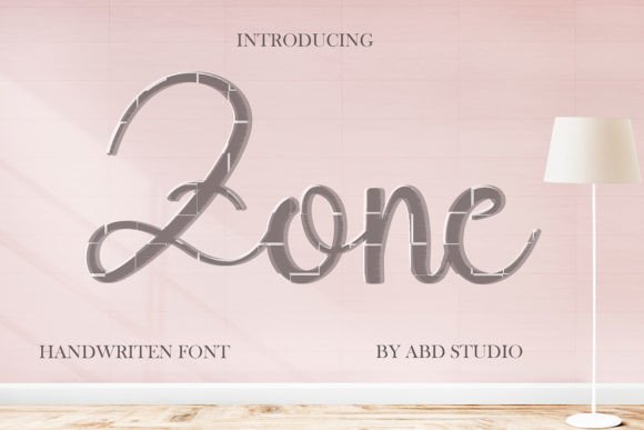 Zone: A Script Handwritten Font for Creative Web Design